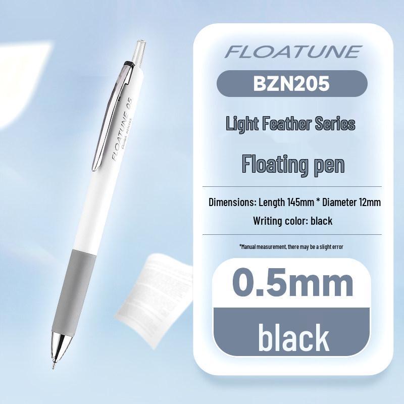Pentel Japan Low Resistance Black Ballpoint Pen - Lightweight, Noise-Reducing, Fine Tip for Smooth Writing. 0.5mm