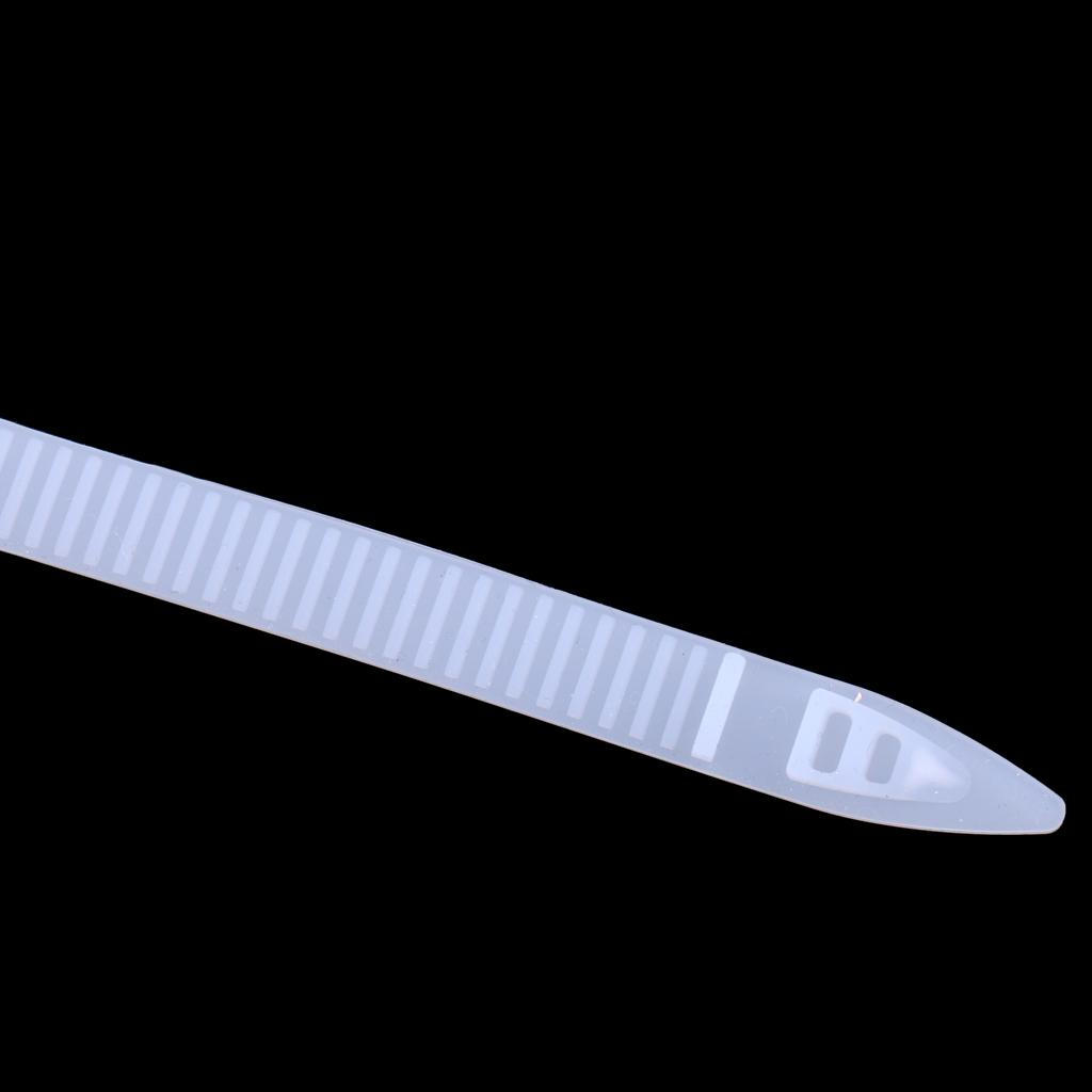 Weiches Silikon Schwimmbrillenband Haarersatz Ersatzteilset - Klar