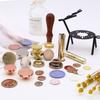 Seals Stamps Love Heart Scrapbooking Merry Christmas Wax Sealing Stamp Wax Copper Head Paint Seal