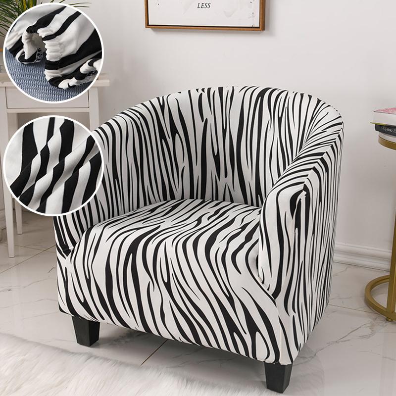 1Pc Armchair Stretch Sofa DIY Full Slipcover Elastic Chair Cover Smooth Polyester Fiber Single Seat
