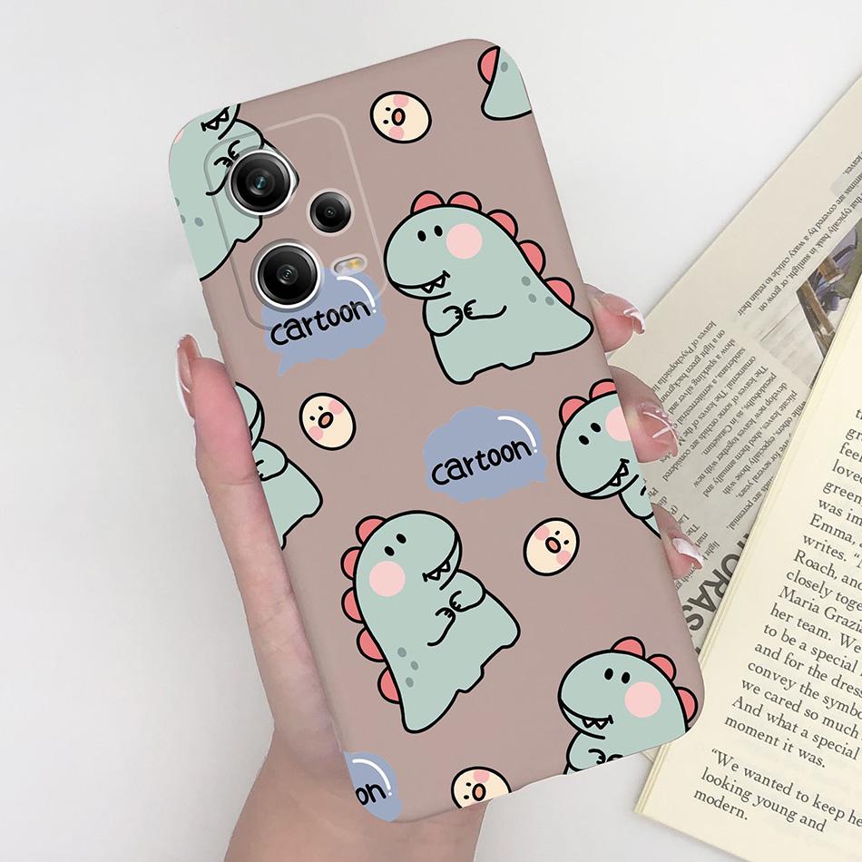 For Xiaomi Redmi Note 12 Pro+ Plus 5G Phone Case Love Heart Girl Silicone Matte Shockproof Cover For Redmi 12Pro + Funda Bumper