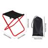 Convenience Folding Stool Little Fishing Chair Light weights Portable Camping Stool for Hikings and Backpacking