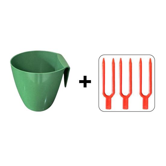 Strawberry Propagation Cups Ventilated Strawberry Plant Starter Cups with And Runner Forks Propagation Containers for Promoting Healthy Growth