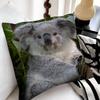 Süßer Koala Kissenbezug Modischer Quadratischer Kissenbezug Schlafzimmer Sofa Raum Ins Dekoration Freizeit