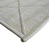 Tapis moderne à motif losange beige 80x150