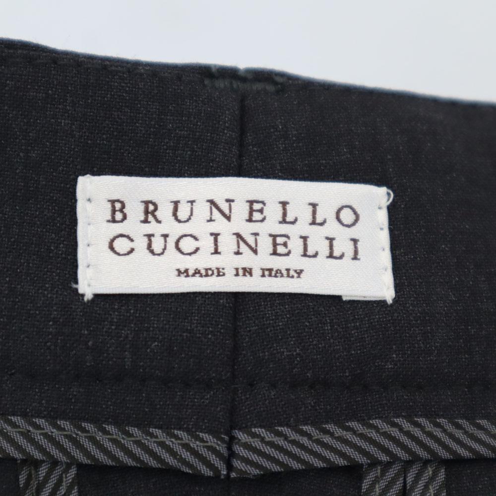 Brunello Cucinelli Cropped pants 36 Charcoal gray Women Used