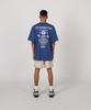 ALL DAY HOOPS Hoop S2 Logo Short Sleeve T-Shirt Blue