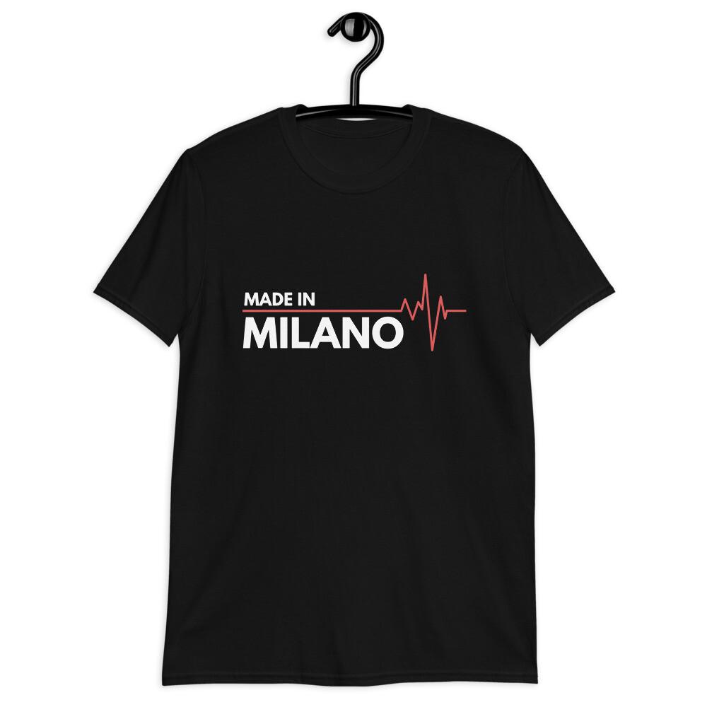 Made In Milano Italy Italia Heartbeat Classic T‑Shirt