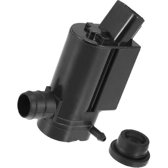 Motoforti Windshield Washer Motor Pump, for Toyota Celica 2000-2005, Plastic, Black