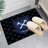 1PC West Ham United Crest Rug Game Carpet, Floor Mat for Bedroom Living Room Entryway Rug, Home Decor Idea Gift for Christmas Birthday
