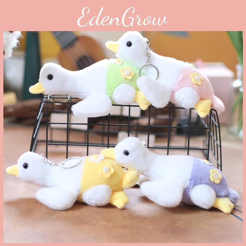 Cute Soft Plush Goose Keychain Adorable Stuffed Animal Bag Charm 15cm