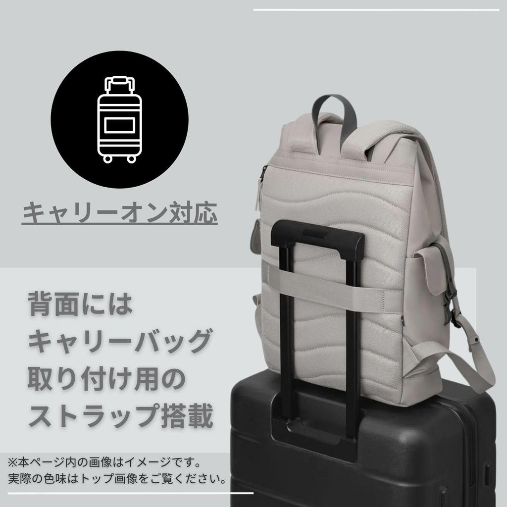 GASTON LUGA Splash Utility Backpack 16" (Latte) - Fits 11-, 13-, or 16-inch PCs and Tablets, Lightweight and Waterproof for Commuting, School, or