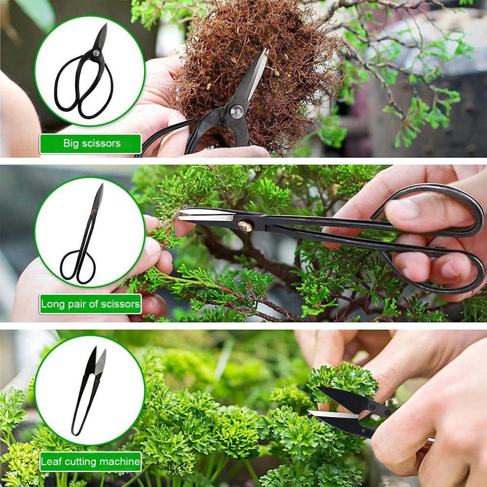 16 PCS Gardening Bonsai Pruning Tool Set Home Garden Outdoor Multifunctional Cutter Set Practical Hardware Tool Set