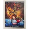 Cinema Poster - Demon Slayer: Demon Slayer: Kimetsu No Yaiba The Infinite Fortress - 53x39 Cm - Rolled - Like New
