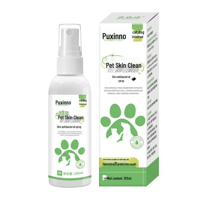 

Антибактеріальний крем та спрей від стригучого лишаю для домашніх тварин для шкірних інфекцій та випадіння шерсті у котів/собак