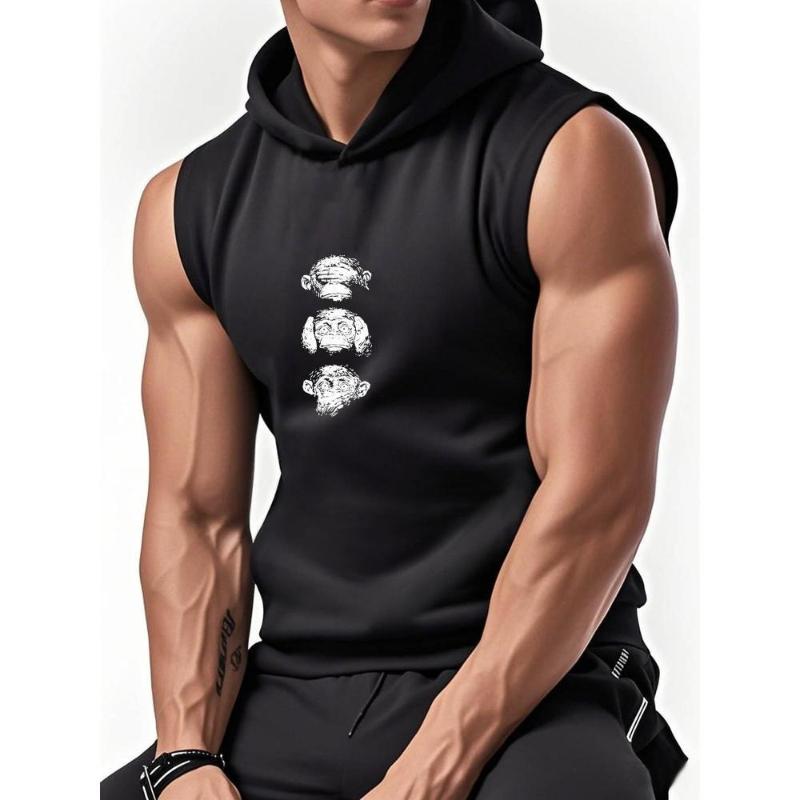 Toll für Büro-Casual & Kaffeepausen, Knitterarm & Vielseitig, Herren Basic Tank