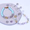8mm/10mm Transparent Austria Crystal Glass Beads Roundle Spacer Loose Bead for DIY Bracelet Necklace Jewelry Making Accessories