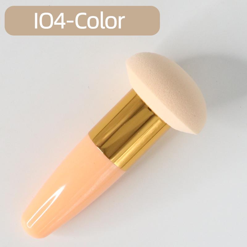 

1 шт., кисти для макияжа с грибной головкой, женские Maquillaje Beauty Foundation, спонж для пудры с ручкой, косметический инструмент гладкой формы