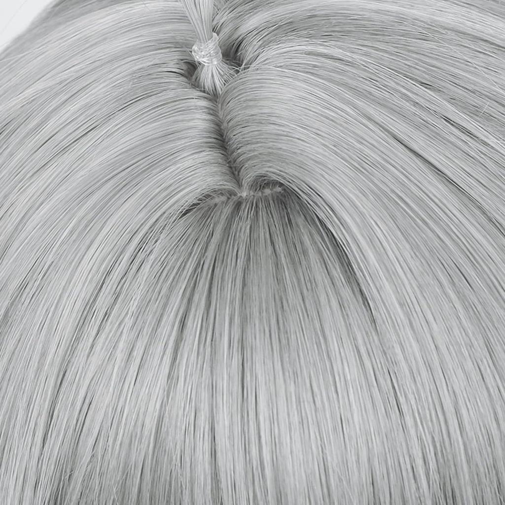 Anime Wig Genshin Impact Heitham Xumi El Heisen Cos Heiko Grey Gradient