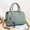 Korean version of quality women's bags, simple and versatile texture handbags, boutique shoulder bags