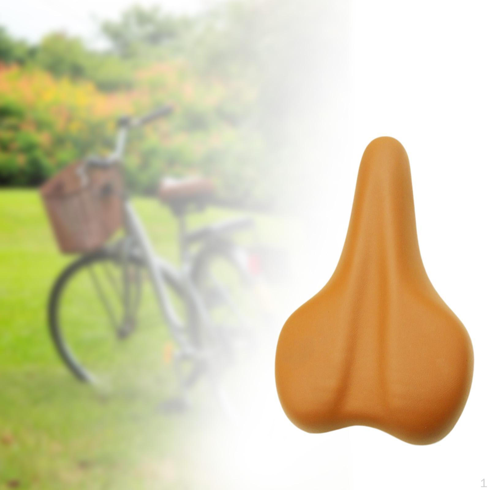 

Велосипедное седло Велосипед Мягкий амортизатор Легкая подушка Практичная износостойкая 26 cmx16 cm