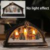 Christmas Candle Tea Light Home Decoration for Xmas 
