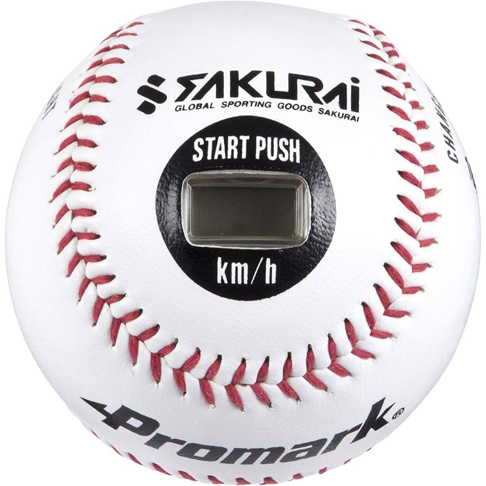 Sakurai CALFLEX Promark Pitching Speed Measurement Tool with Distance Meter Baseball Training Device LB-990BCA