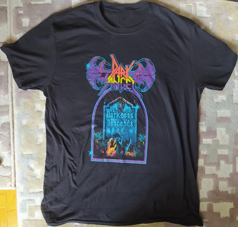 

Dark Angel - Darkness Descends Cotton Unisex All size S To 5Xl T-shirt BO811 Unisex T-Shirt XL