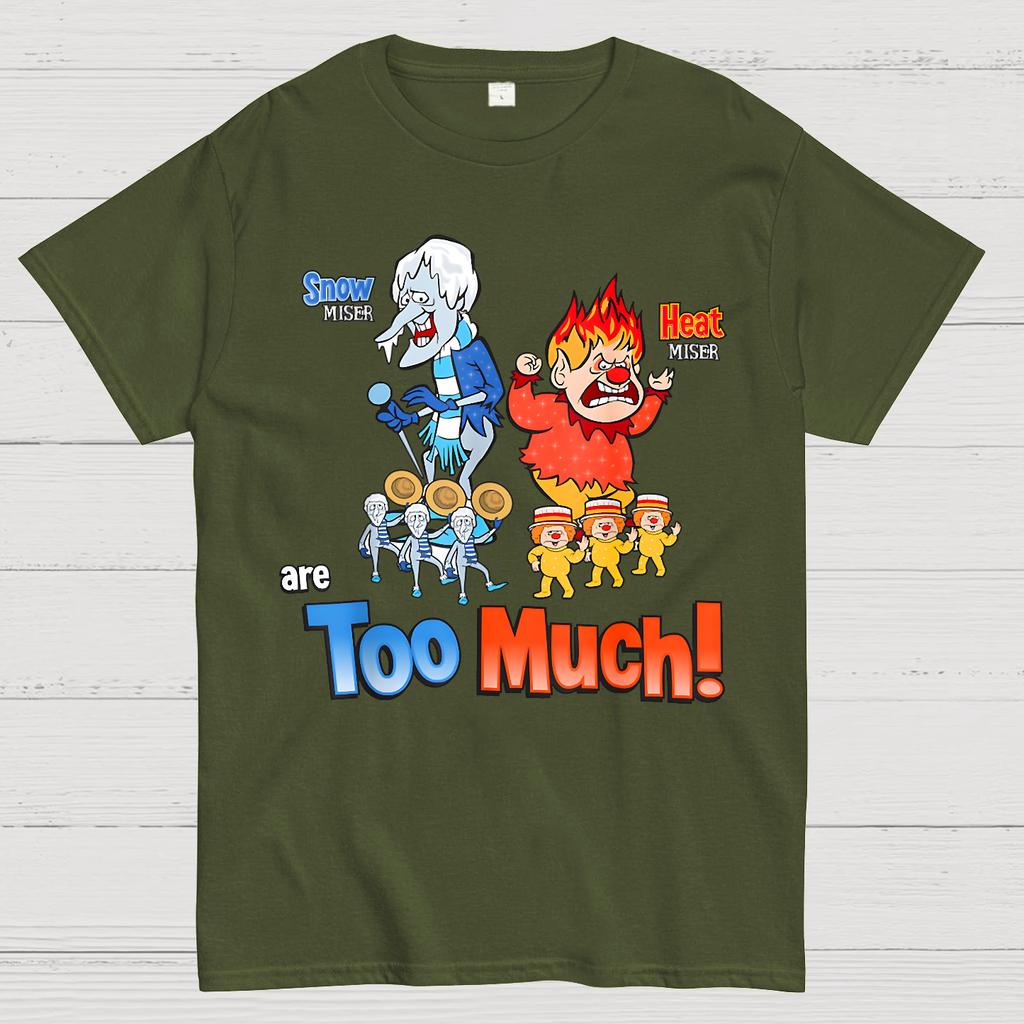 Christmas Miser shirt Brothers Cotton Summer Casual Cool Loose T-Shirt