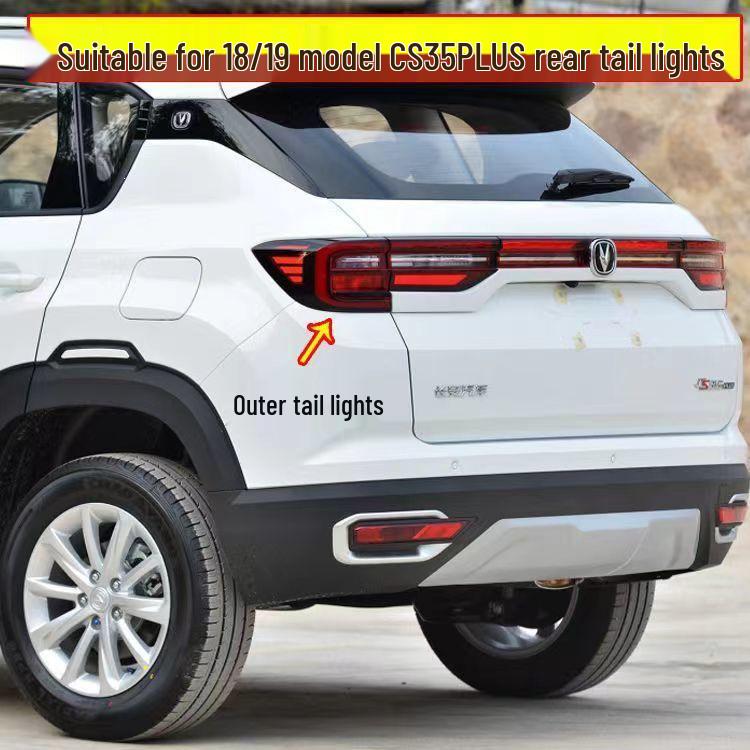 

Compatible with 18/19 Changan CS35PLUS: Left & Right Rear Tail Lights with Brake and Turn Signal Functionality.