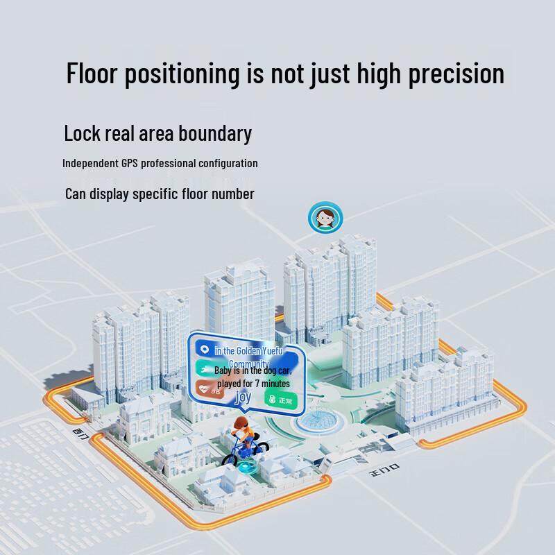 Little Genius Z6 Pro Kids 4G Smartwatch with GPS & Dual Cameras (CN version)