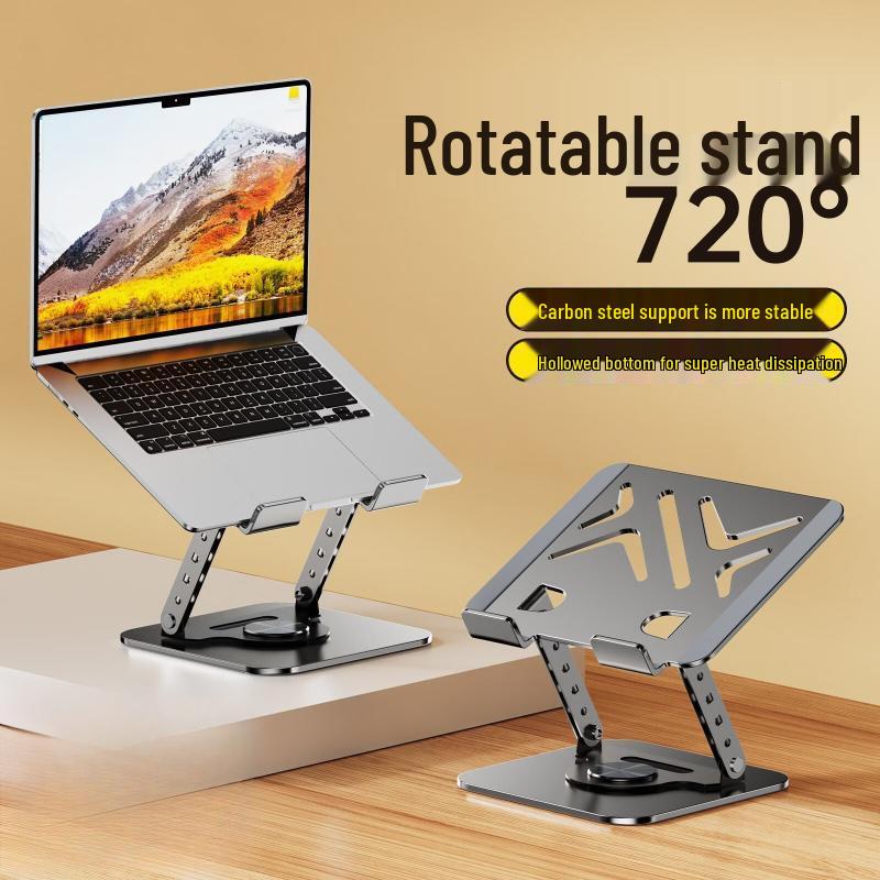 Ollymurs 360° Rotatable Aluminum Laptop Stand