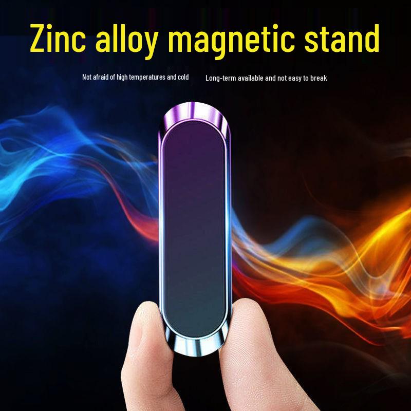 Multifunctional Zinc Alloy Magnetic Phone Holder for Car Dashboard