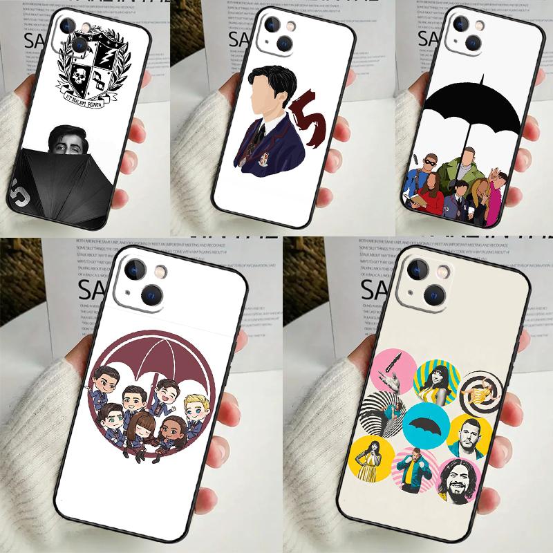 The Umbrella Academy Case For iPhone 17 Air 15 14 13 12 11 16 Pro Max Mini 16 15 Plus 16e Funda Silicone Cover