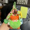 Adorable Plush Keychain DIY Cartoon Character Bag Charm for Backpack Keys