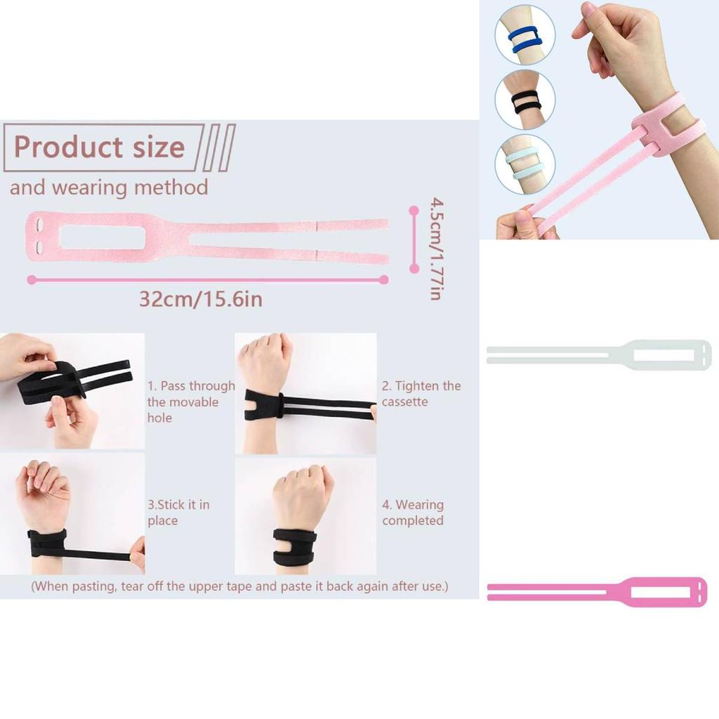 Gym Wrist Support With Adjustable Nylon Band And Strain Resistance For Exercise