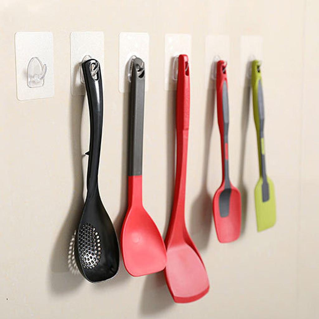 Klebehaken für die Wand, Hochbelastbar, Lochfrei, Wiederverwendbar, Multifunktionaler Klebehaken für die Wand