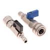 High Pressure Washer Ball Valve With 3/8 Or 1/4 Inch Quick Connector For Water Pumps Tanks Faucet Washer Hose Water Flow Switch