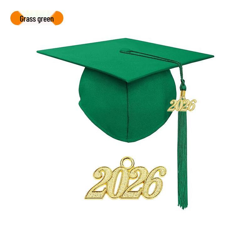 2025 Yıl Etiketli Amerikan Lisans Mezuniyet Şapkası