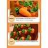 Interactive Dog Toys,Carrot Snuffle Mat for Dogs Plush Puzzle Toys 2 in 1 Nosework Feed Games for Pet Stress Relief