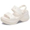 Crocs Comfortable Simple Whale Beach Sandals Women Sandals White 206749-100