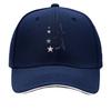 Minimal Urban Star Outline Graphic Sandwich Baseball Cap Sun Cap Outdoor Workouts Hat