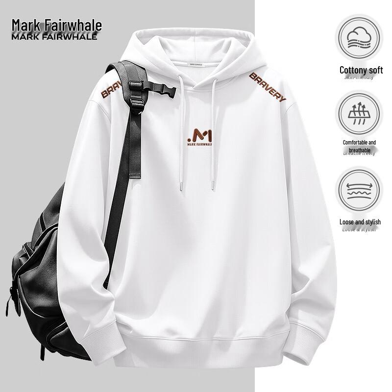 Mark Fairwhale Men's American Heavyweight Hooded Sweatshirt