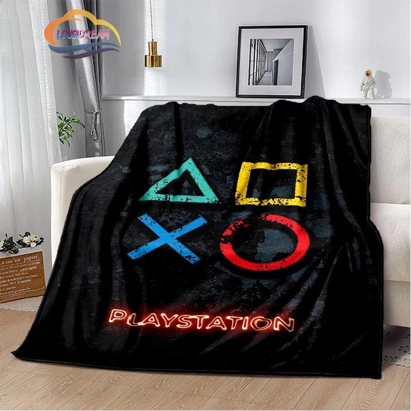 Game Blanket Pad S  Controller Soft and Comfortable  Sofa Bed Bedroom Decoration  Gamer Gift