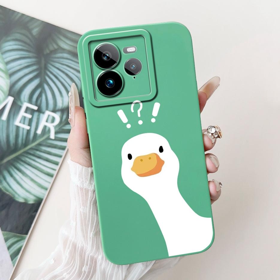 For Realme GT7 Pro 5G Case RMX5010 Cute Fashion Cartoon Cover Soft TPU Phone Case For Realme GT 7 GT7 T GT7T 5G Back Cover Coque