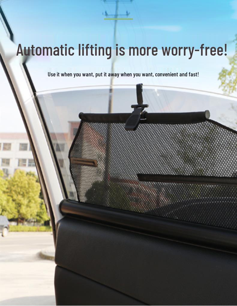 Driver's Seat Sunshade: Heat-Insulating Car Curtain for Privacy and Sun Protection
