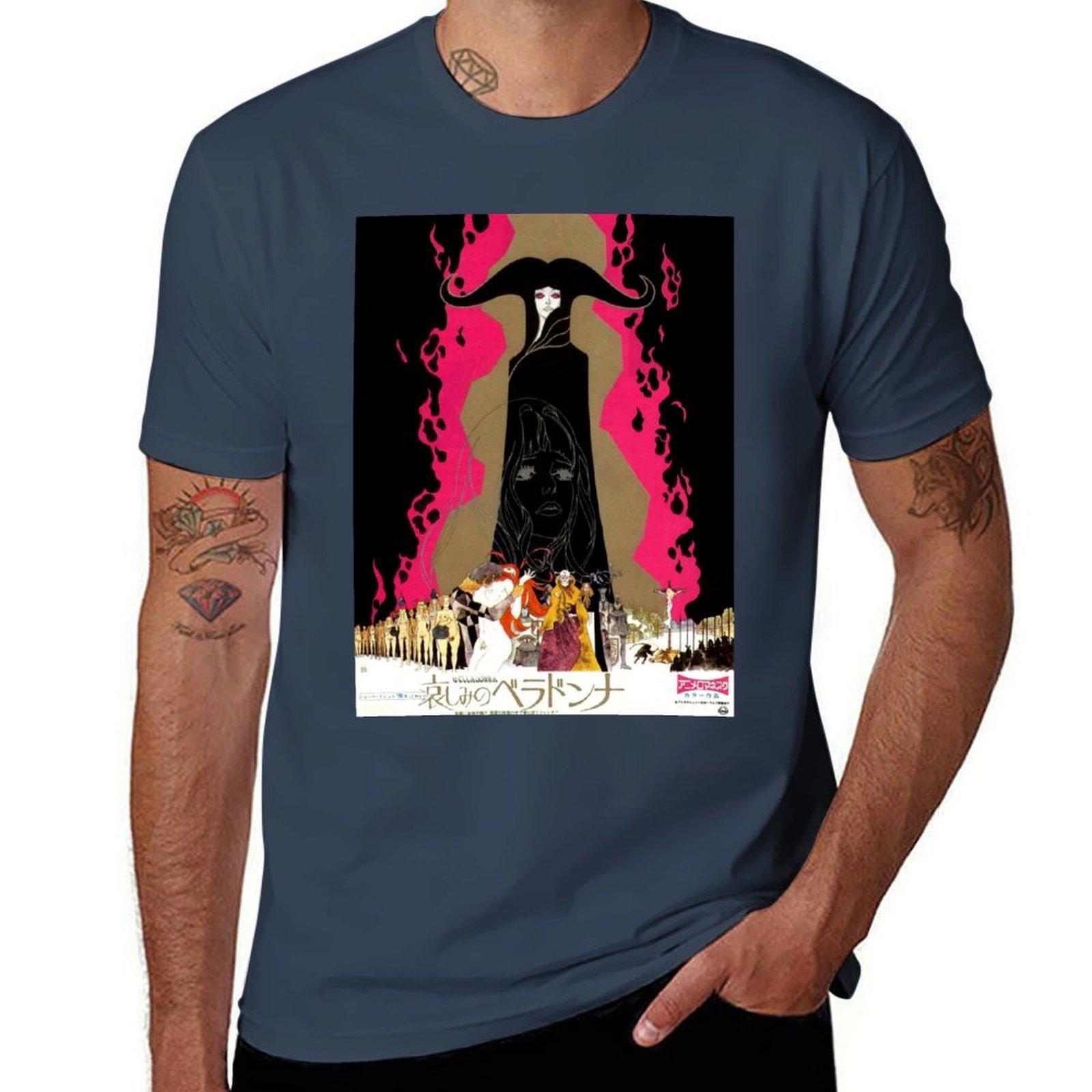 Belladonna Sad Girl Darkness Tshirt Work Daily Short Sleeve Top S