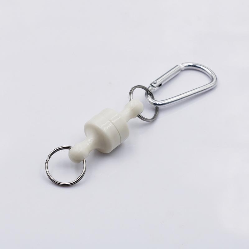 Magnetic Carabiner & Lanyard for Outdoor Fishing and Tent Hanging