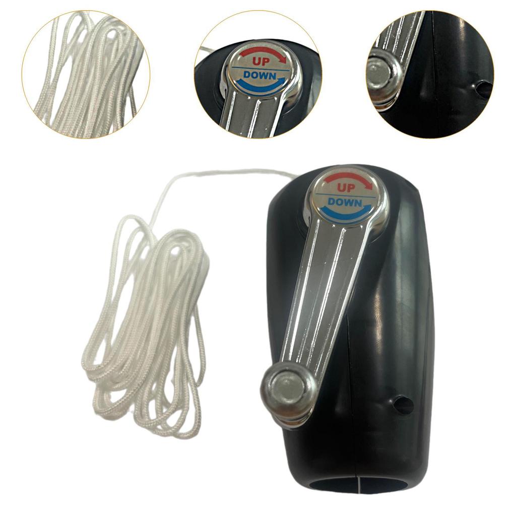 Accesorii Umbrelă de Exterior Mâner cu Manivelă Portabil Robust Piese de Schimb pentru Umbrelă Curte Balcon Exterior Piscină Camping