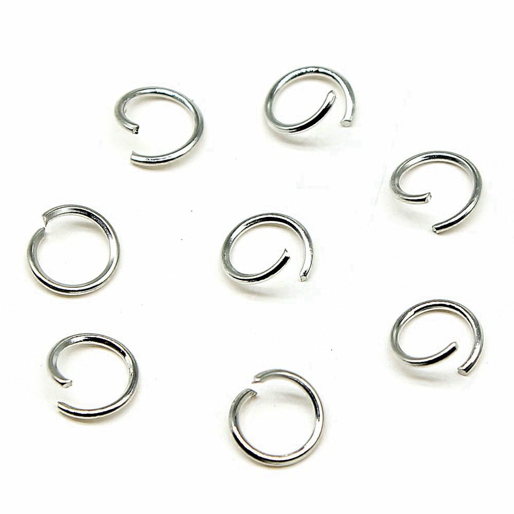 5 Colors 6 Sizes Jump Rings Open Connectors For Jewelry Making Components